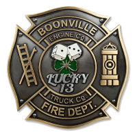 BVFD Metal Logo